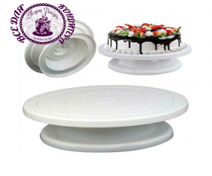 Поворотный столик пластик Доляна 280 мм 90 мм